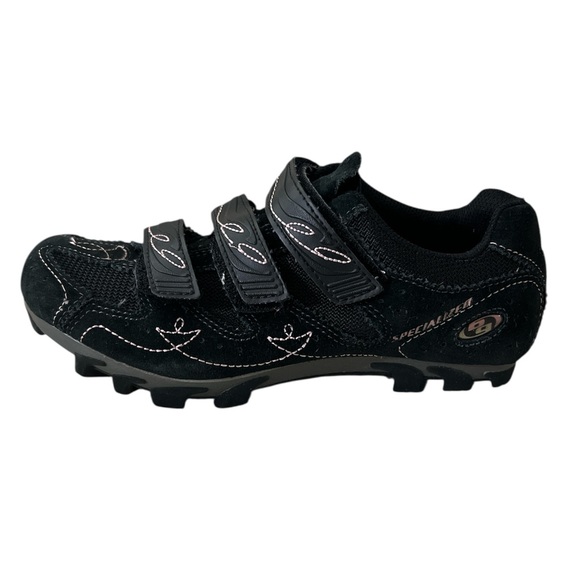 Specialized Shoes - Specialized‎ Riata Riata MTB City Bike Women 7.5 Black Pink Cycling Sneakers